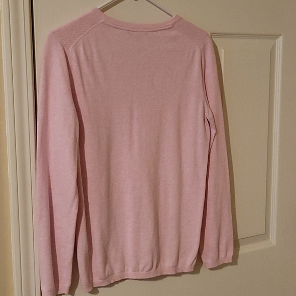 Tommy Hilfiger light pink sweater. Size M - Picture 2 of 3